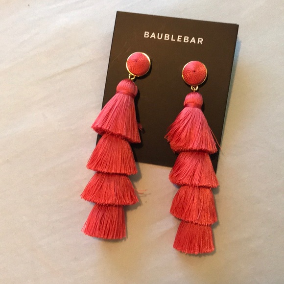 BaubleBar Jewelry - Pink Baublebar Statement Earrings